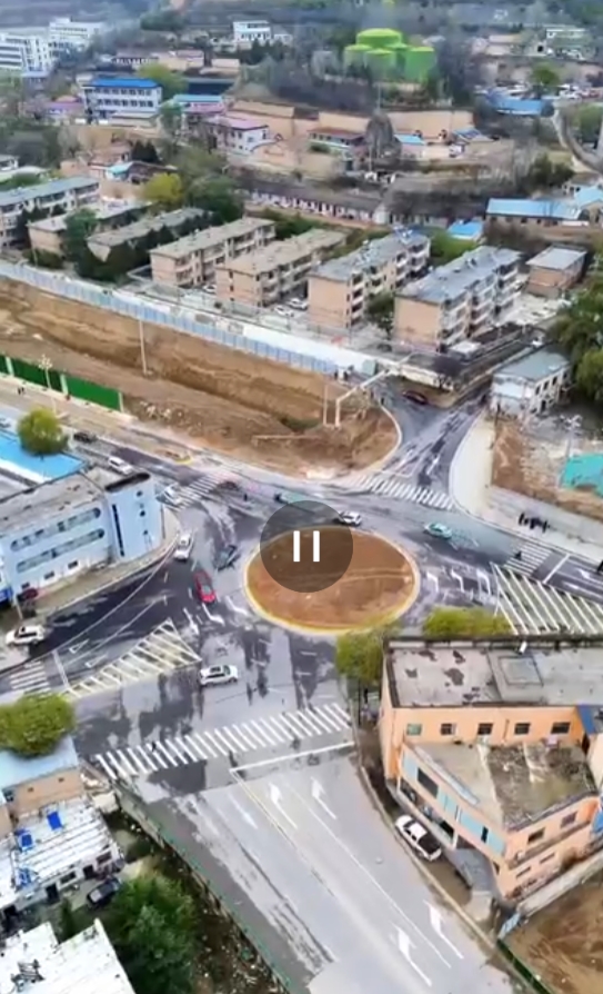 【V視】破堵！慶城新區(qū)路口“變身”