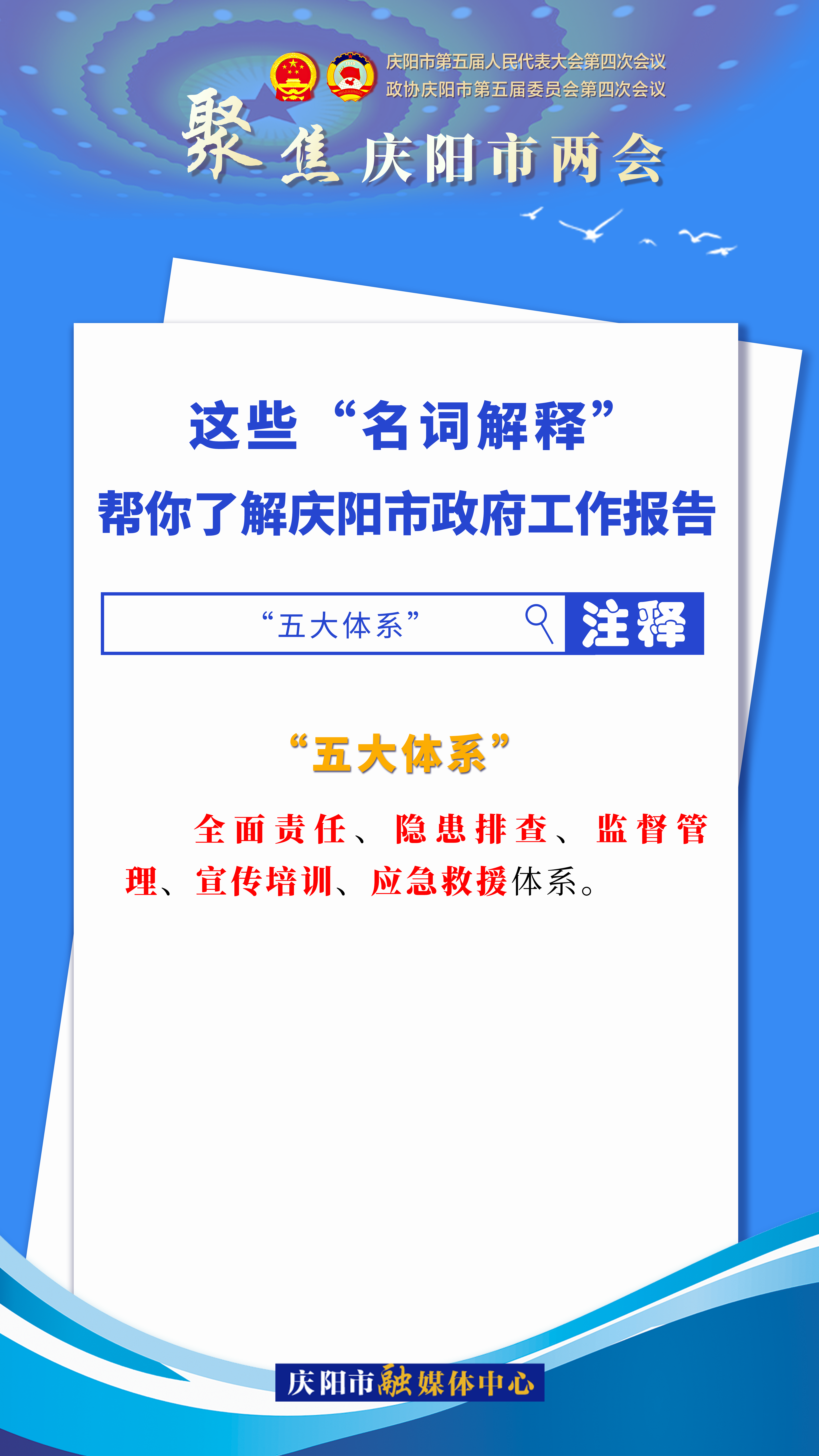 海報(bào)｜這些“名詞解釋”，幫你了解慶陽(yáng)市政府工作報(bào)告（6）