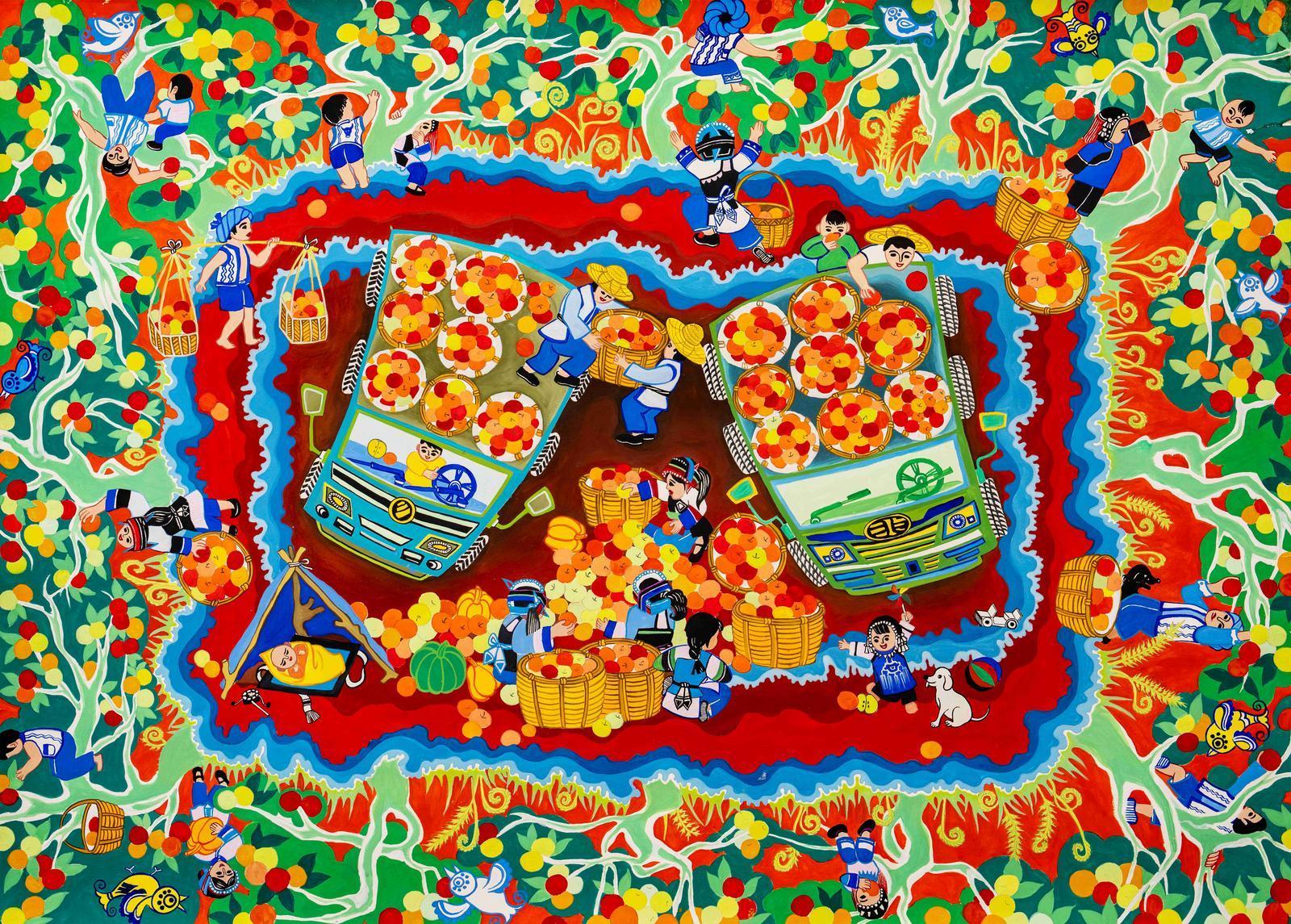 賞年畫(huà)· 過(guò)大年︱“新生活·新風(fēng)尚·新年畫(huà)”線上作品展播?