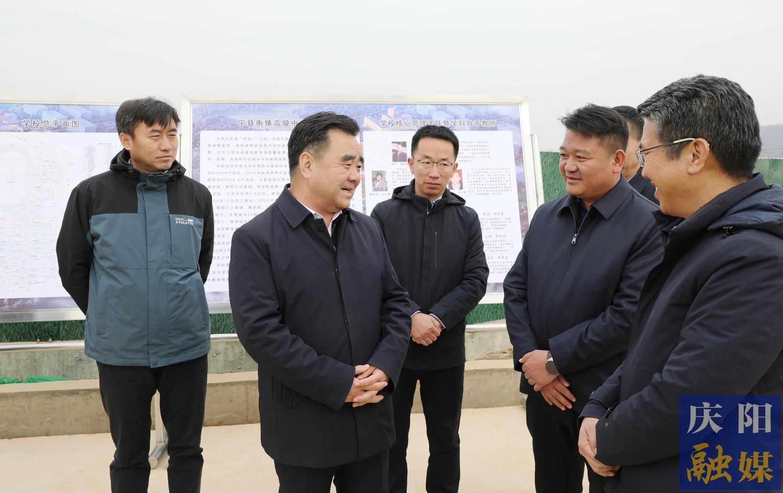 黃澤元在寧縣調研時強調 著力塑造經(jīng)濟高質量發(fā)展新動能新優(yōu)勢 奮力實現(xiàn)地區(qū)生產(chǎn)總值突破百億元目標