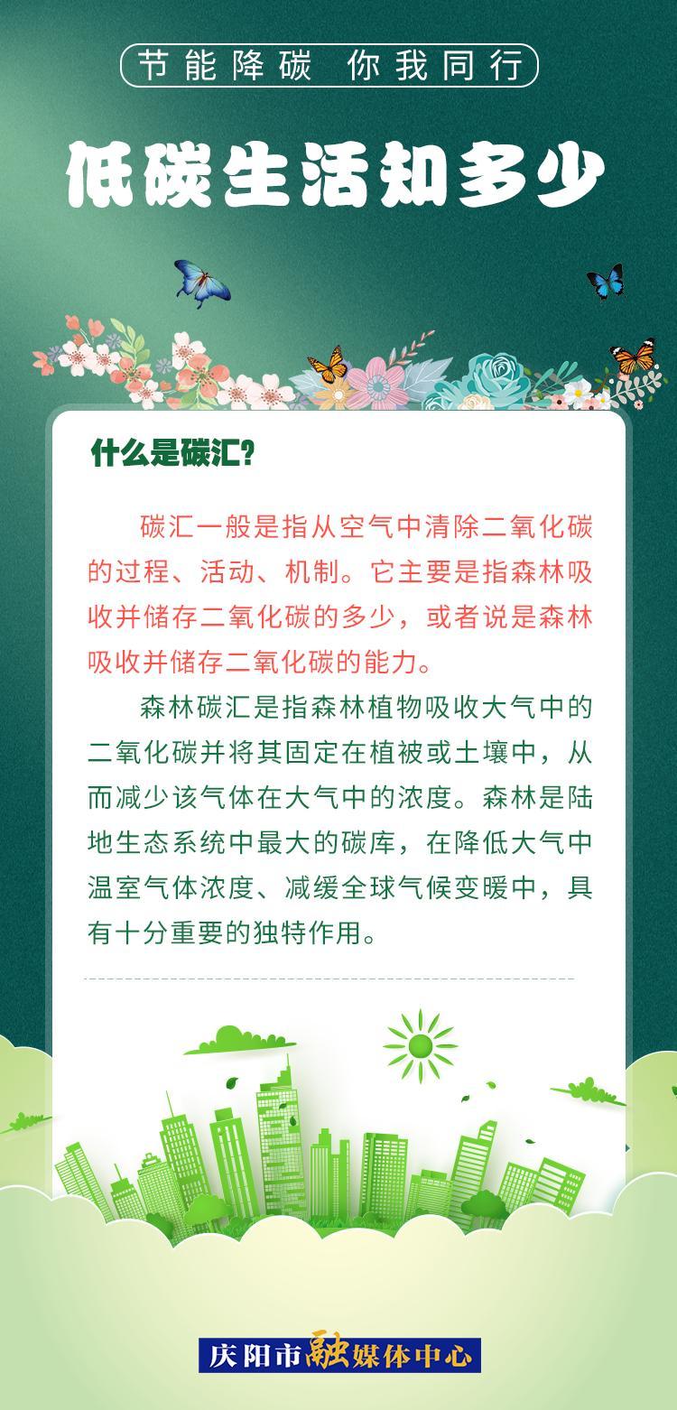 【節(jié)能降碳 你我同行】低碳生活知多少（5）：什么是碳匯？