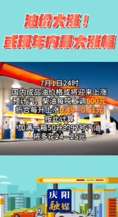 油價(jià)大漲！或現(xiàn)年內(nèi)最大漲幅